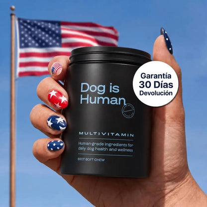 DOG IS HUMAN: Pelaje Brillante, Piel Sana y Mejor digestión en 30 Días