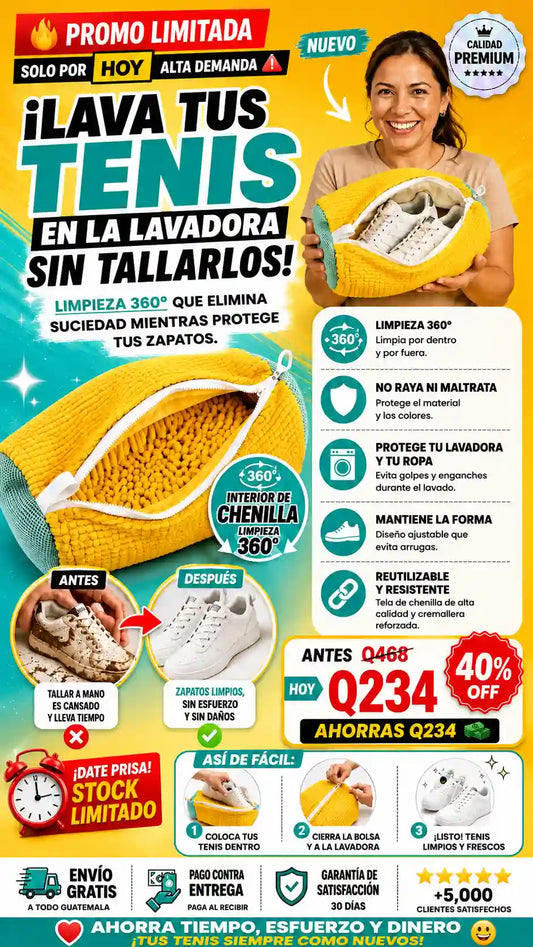 Bolsa Protectora para Lavar Zapatos G